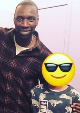  Alhadji Sy with his father Omar Sy